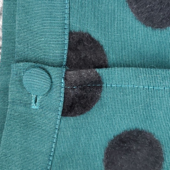 VTG pinup polka dot pencil skirt - Picture 7 of 7